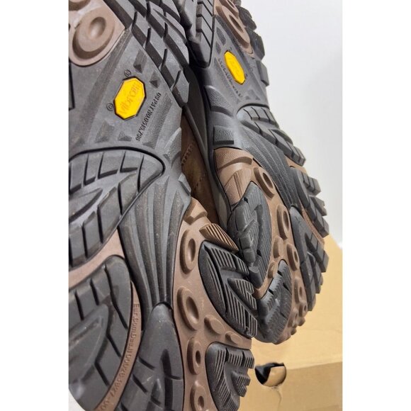 Merrell Moab Adventure Moc Men's Brown Slip On Sz. 14 Dark Earth NEW~~ - Picture 7 of 9